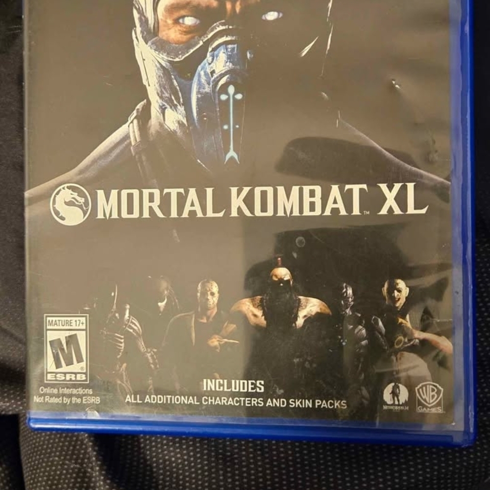 Mortal Kombat XL for PlayStation 4 - Blue Case